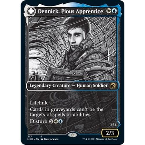 Dennick, Pious Apprentice (Showcase) MID Decked Out Gaming