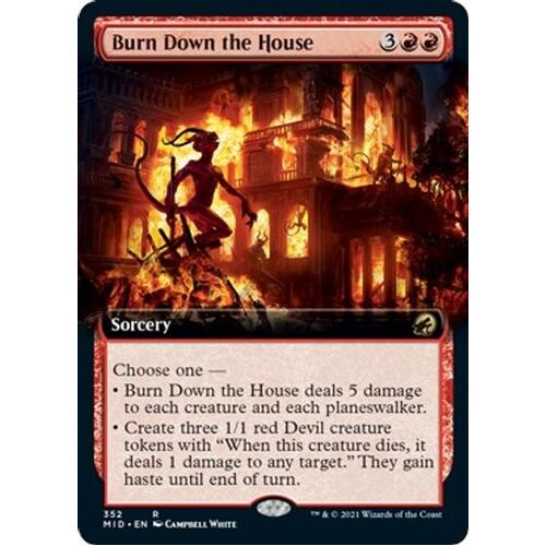 Burn Down the House (Extended Art) - MID