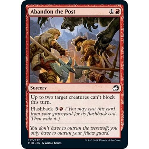 Abandon the Post FOIL - MID