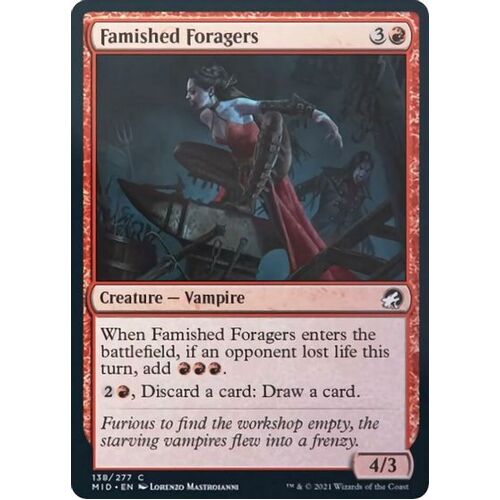 Famished Foragers FOIL - MID