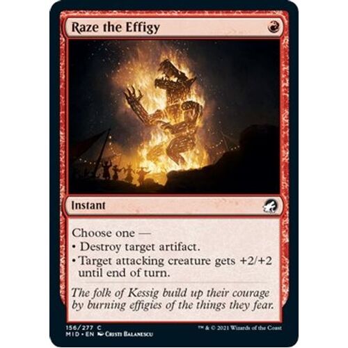 Raze the Effigy FOIL - MID