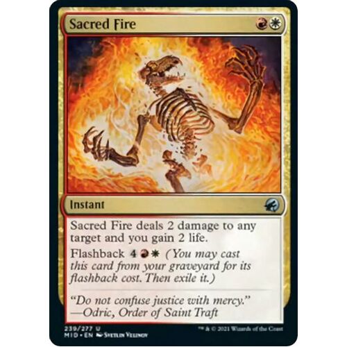 Sacred Fire FOIL - MID