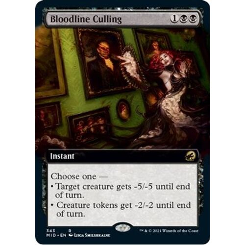 Bloodline Culling (Extended Art) FOIL - MID