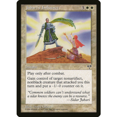 Jabari's Influence - MIR