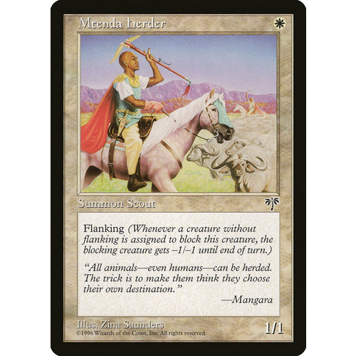 Mtenda Herder - MIR