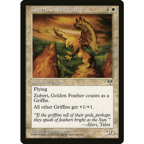 Zuberi, Golden Feather - MIR