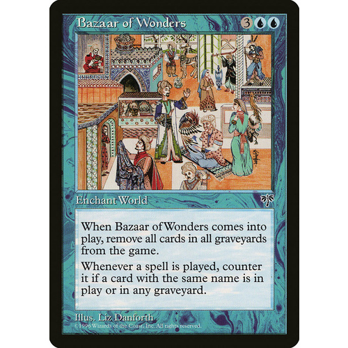 Bazaar of Wonders - MIR