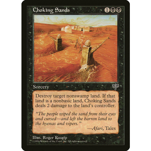 Choking Sands - MIR