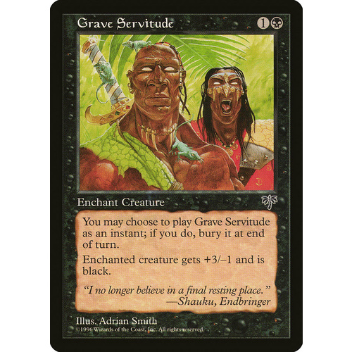 Grave Servitude - MIR