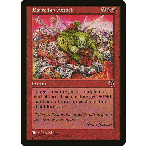 Barreling Attack - MIR