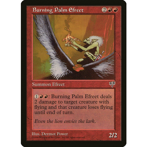 Burning Palm Efreet - MIR