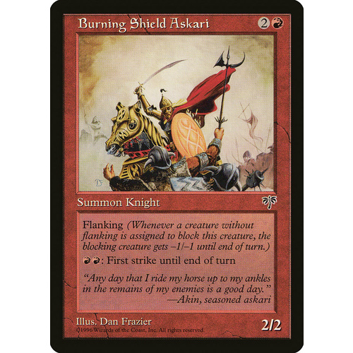 Burning Shield Askari - MIR
