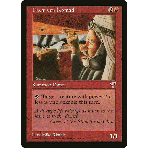 Dwarven Nomad - MIR