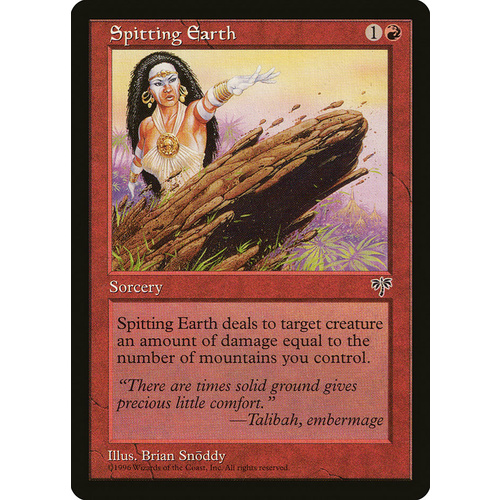 Spitting Earth - MIR