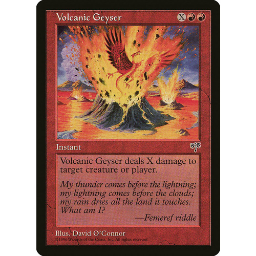 Volcanic Geyser - MIR