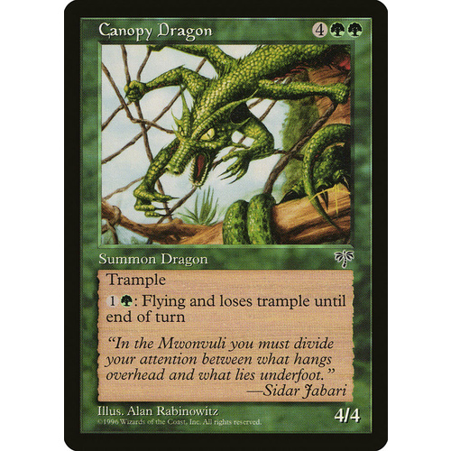 Canopy Dragon - MIR