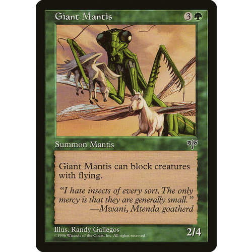 Giant Mantis - MIR