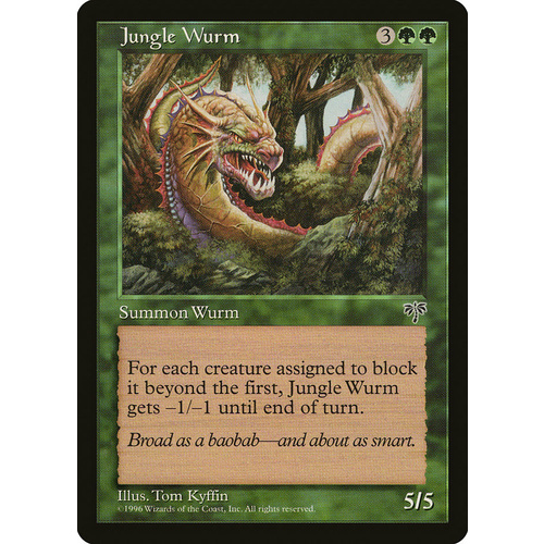Jungle Wurm - MIR