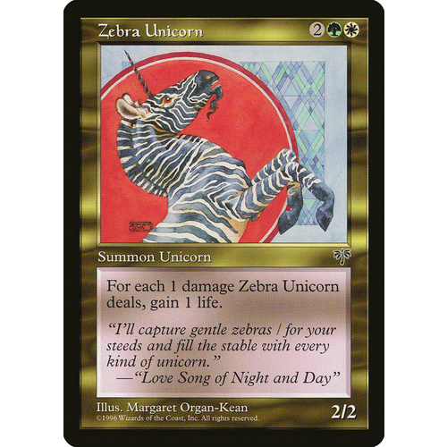 Zebra Unicorn - MIR