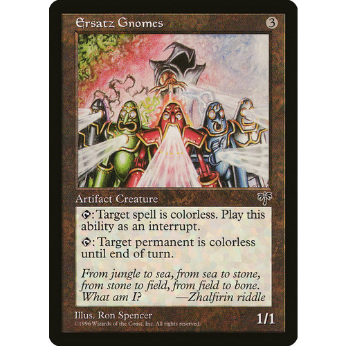 Ersatz Gnomes - MIR
