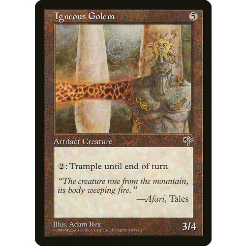 Igneous Golem - MIR