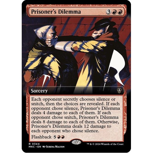 Prisoner's Dilemma (Extended Art) - MKC