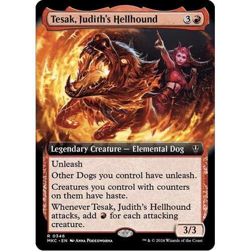 Tesak, Judith's Hellhound (Extended Art) - MKC