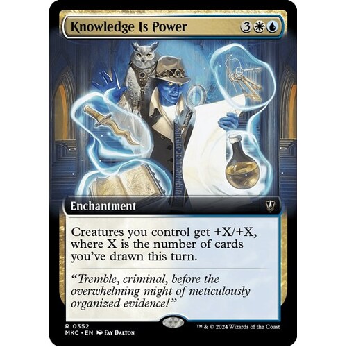 Knowledge is Power (Extended Art) - MKC