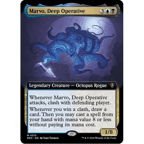 Marvo, Deep Operative (Extended Art) FOIL - MKC