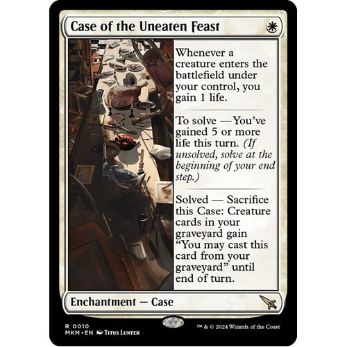 Case of the Uneaten Feast - MKM
