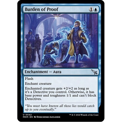 Burden of Proof - MKM