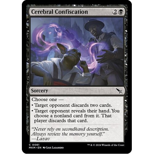 Cerebral Confiscation - MKM