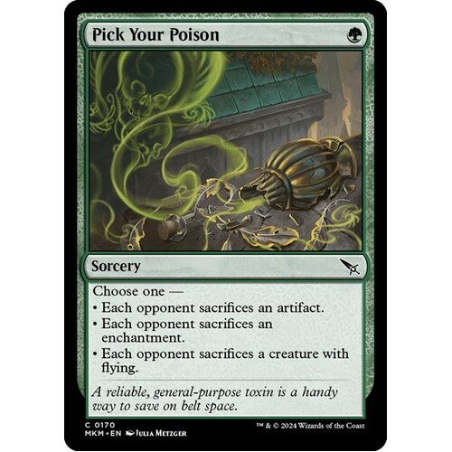 Pick Your Poison - MKM