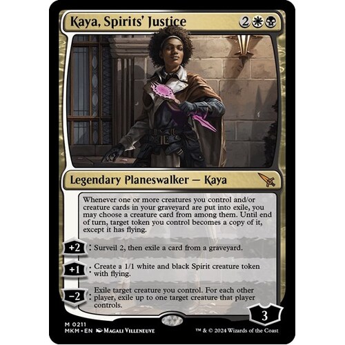 Kaya, Spirits' Justice - MKM