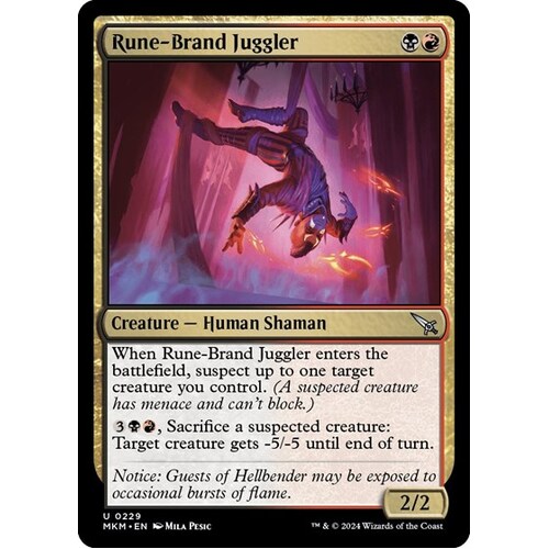 Rune-Brand Juggler - MKM