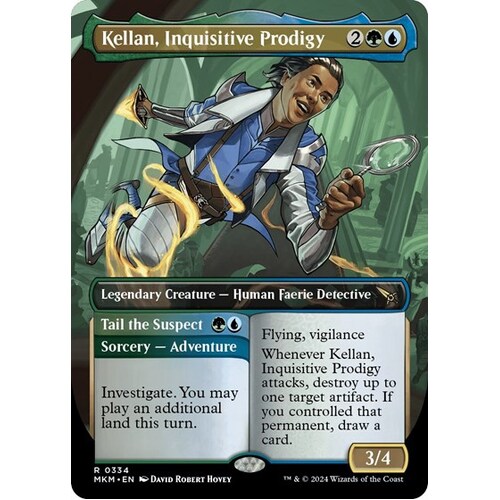 Kellan, Inquisitive Prodigy (Borderless) - MKM