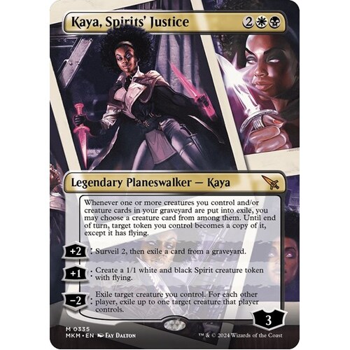 Kaya, Spirits' Justice (Borderless) - MKM