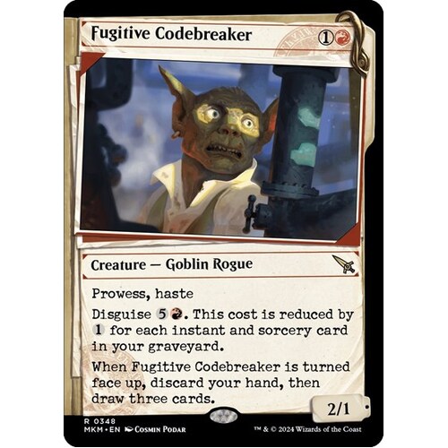 Fugitive Codebreaker (Showcase) - MKM