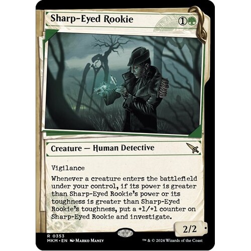 Sharp-Eyed Rookie (Showcase) - MKM