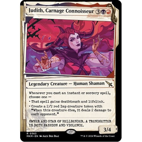 Judith, Carnage Connoisseur (Showcase) - MKM