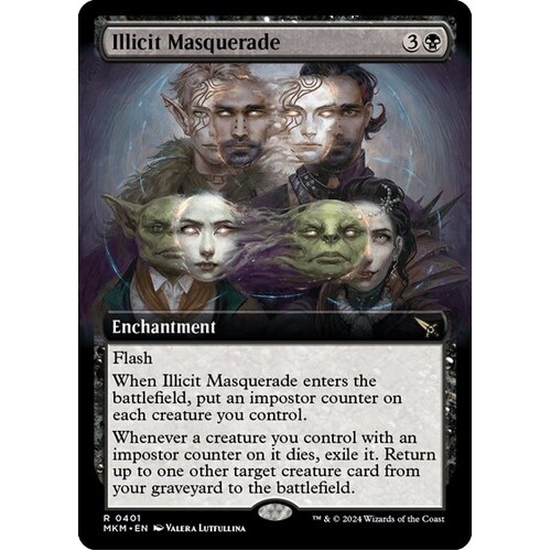 Illicit Masquerade (Extended Art) - MKM