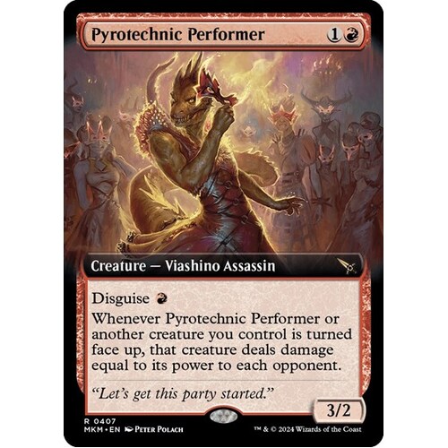 Pyrotechnic Performer (Extended Art) - MKM