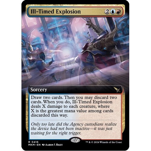 Ill-Timed Explosion (Extended Art) - MKM