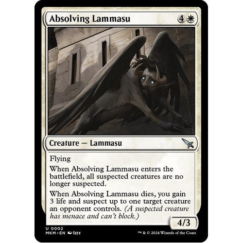 Absolving Lammasu FOIL - MKM