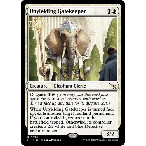 Unyielding Gatekeeper FOIL - MKM