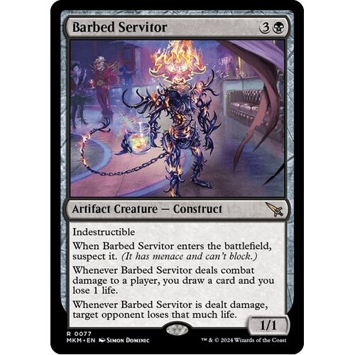 Barbed Servitor FOIL - MKM
