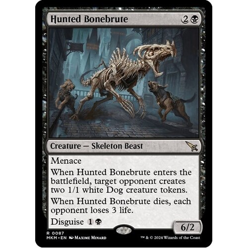 Hunted Bonebrute FOIL - MKM