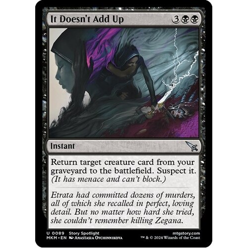 It Doesn't Add Up FOIL - MKM