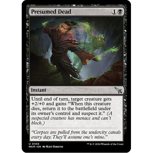Presumed Dead FOIL - MKM