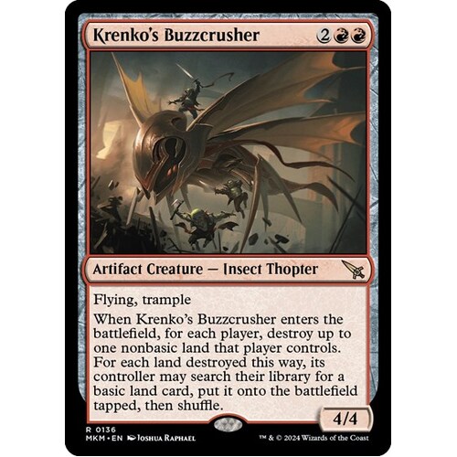 Krenko's Buzzcrusher FOIL - MKM